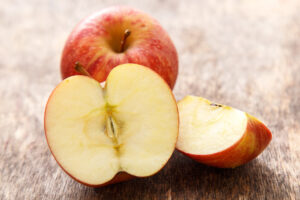 Breakfast at McDonald’s - sliced apples