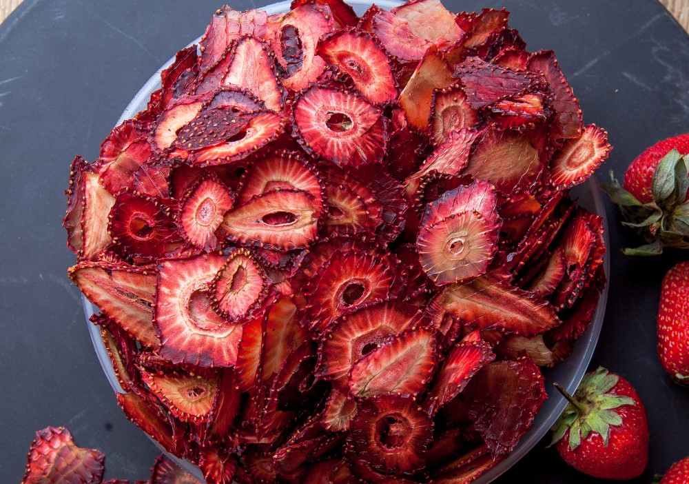 dried strawberry