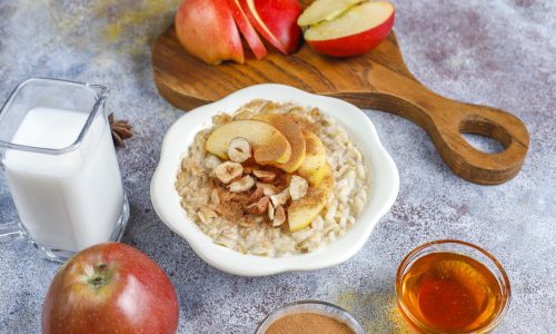 Breakfast Options at McDonald’s - fruit and maple oatmeal